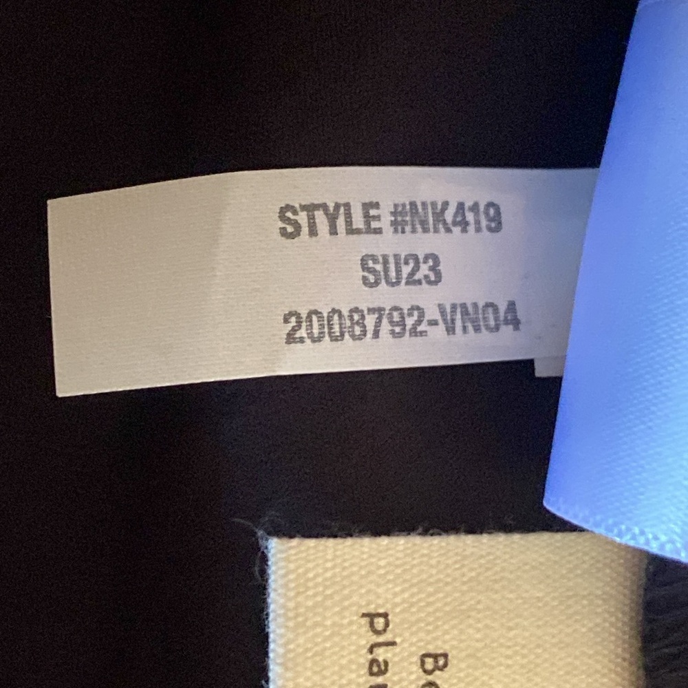 Madewell The Layton Midi Black Slip Midi Dress w/ Spaghetti Straps, Size 14 NWT - Picture 8 of 11